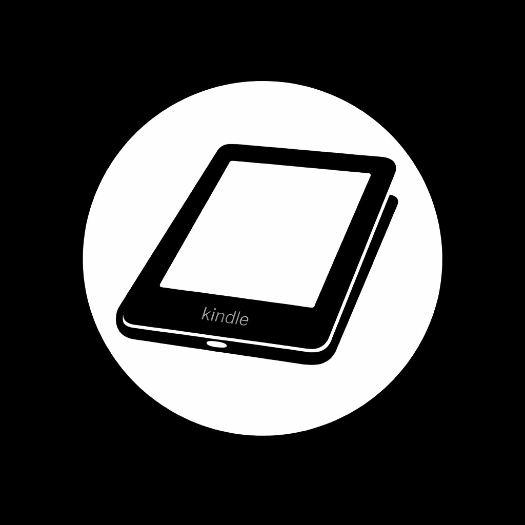 Kindle reader, the Spiky Books site icon